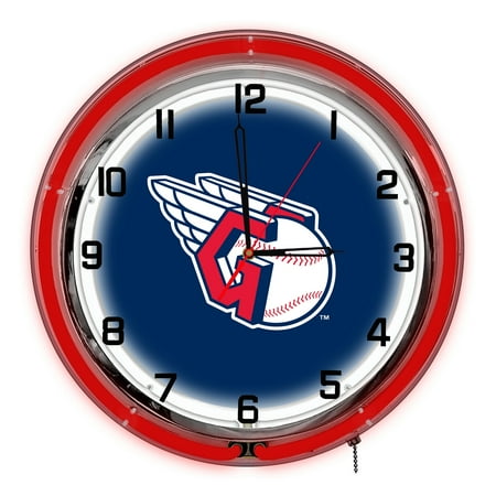 Imperial Cleveland Guardians 18'' Neon Clock