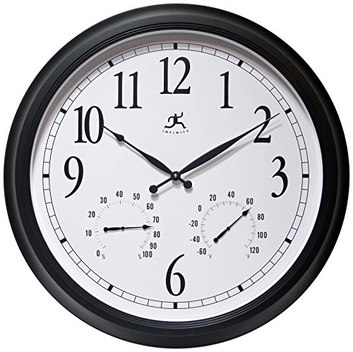 Best Infinity Instruments Indoor Outdoor Wall Clocks