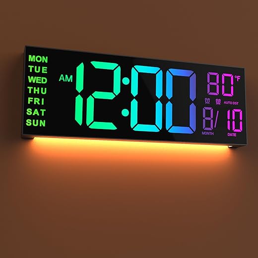 Best Large Lighted Wall Clocks