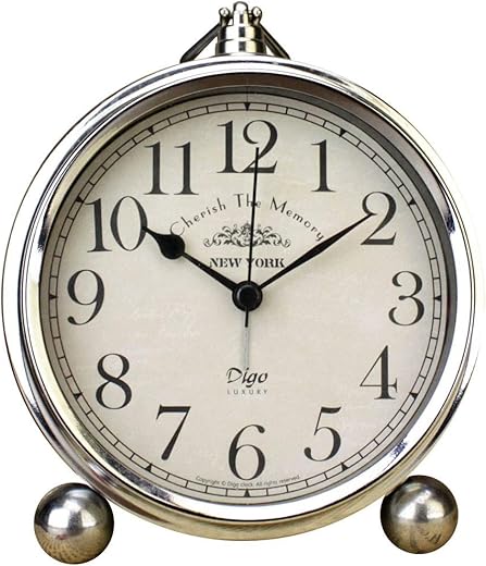 Best Large Silver Desk Clocks