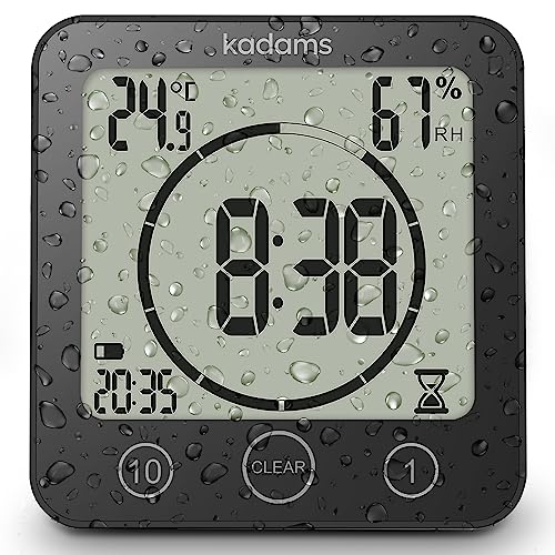 Best Water Resistant Shower Alarm Clocks