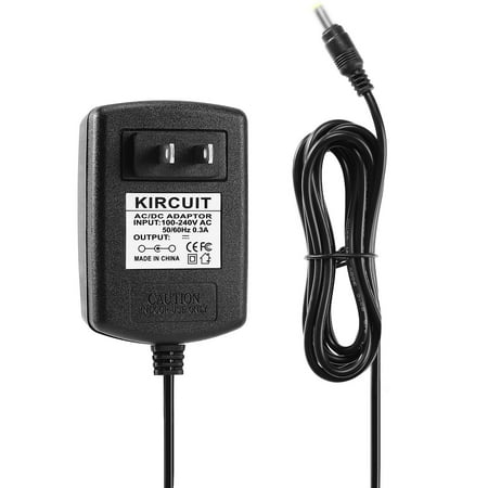 Kircuit AC/DC Power SupplyAdapter Compatibel with iHome iDN45 BC Clock Radio Speaker Dock