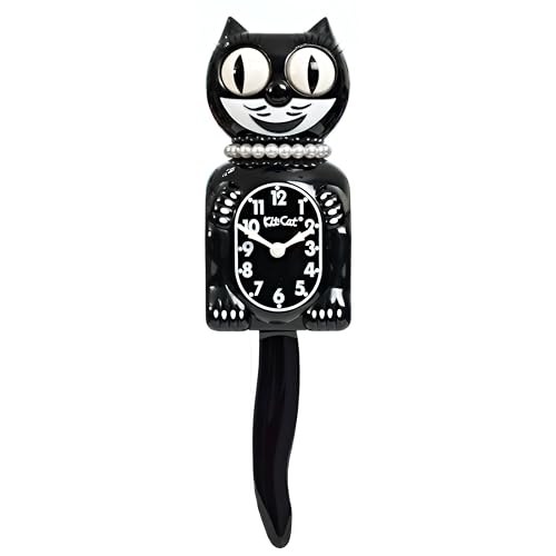 Best Classic Black Lady Kit Cat Wall Clocks