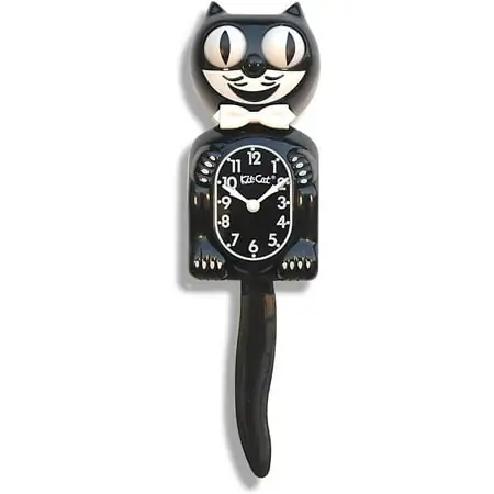 Kit-Cat Wall Clock (Black)