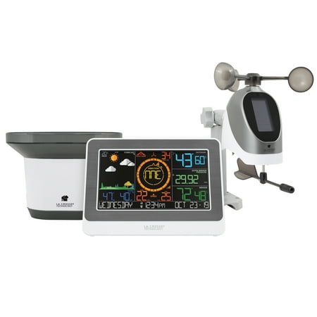 La Crosse 328-47577 Wi-Fi Professional Wireless 0.80 lb Weather Station with Incl. Wireless Sensors