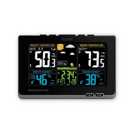 La Crosse Technology 308-1414MB Wireless Weather Station with Color LCD