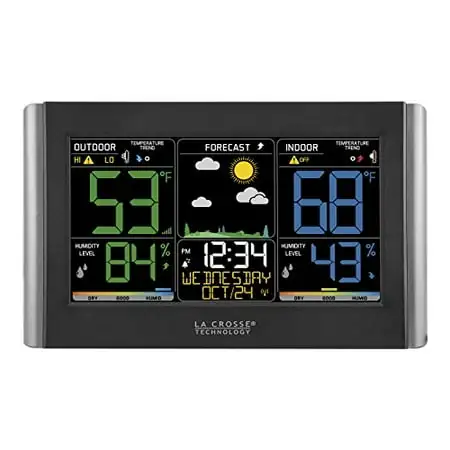 La Crosse Technology C85845-1 Color Wireless Forecast Station