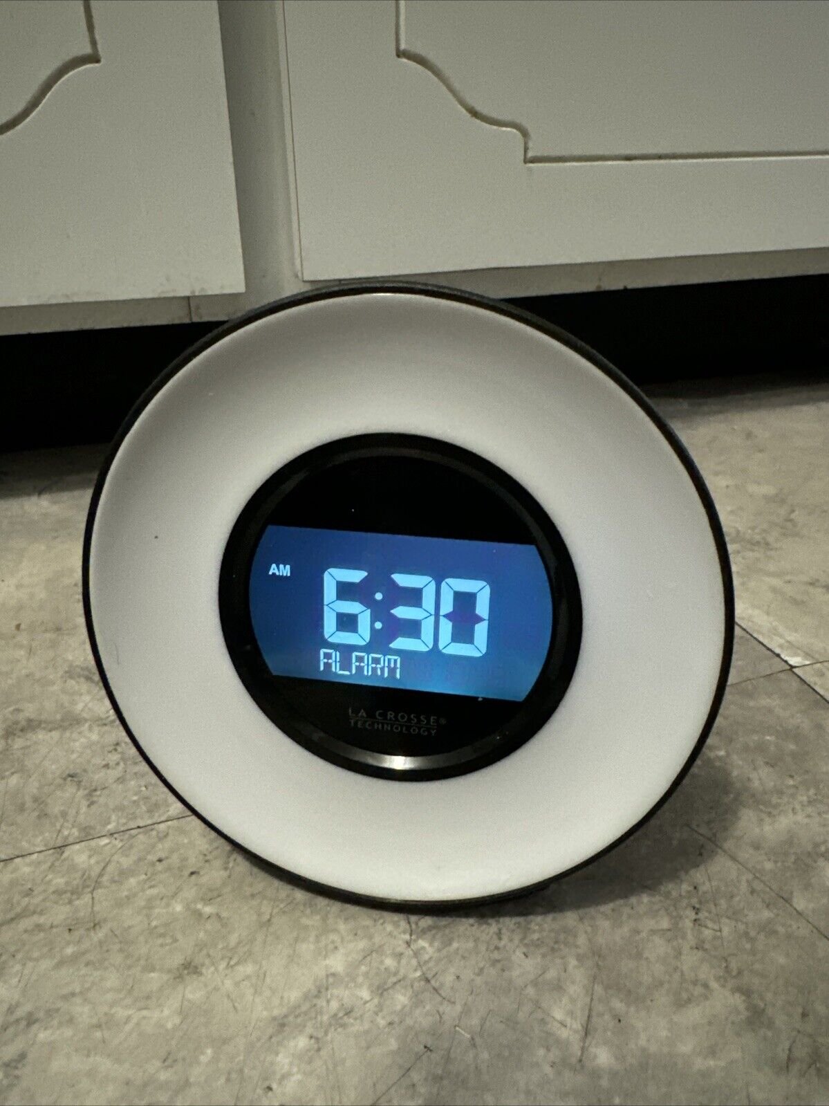 La Crosse Technology Mood Light & Nature Sound Alarm Clock C85135 No Adapter