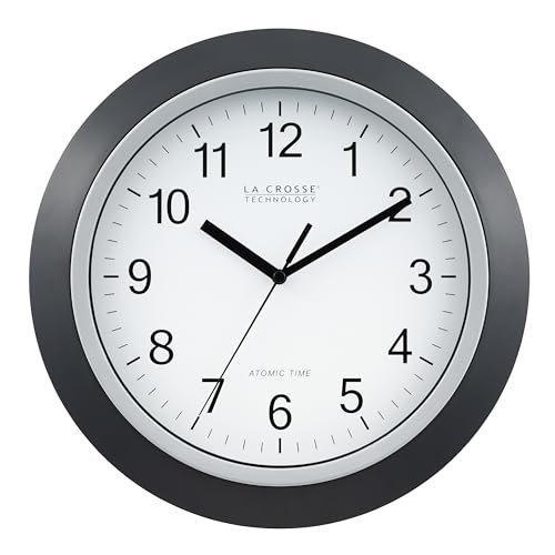 Best Black Atomic Analog Wall Clocks