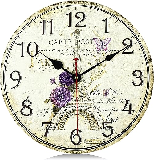 Best Eiffel Tower Wall Clocks