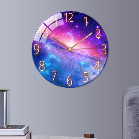 Landscape Wall Clock kids children room Nursery Room Bedroom Office Decoration -