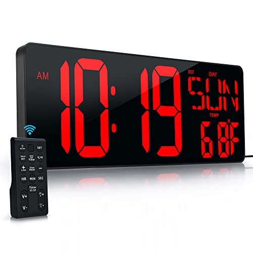 Best Large Big Digital Led Wall Clocks