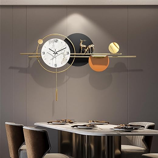 Best Lulu Decor Metal Wall Clocks