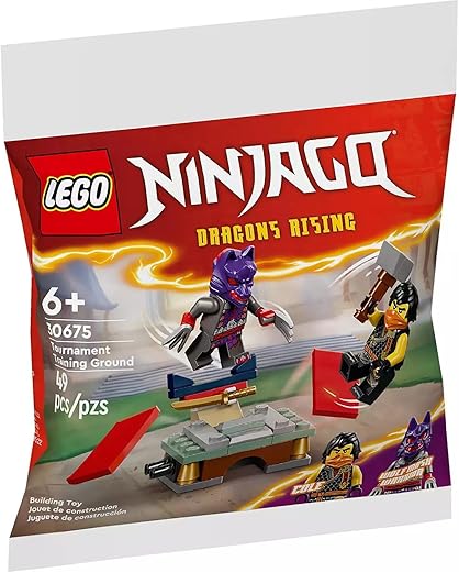 LEGO NINJAGO Tournament Training Ground Building Kit 30675 (49 Pieces)