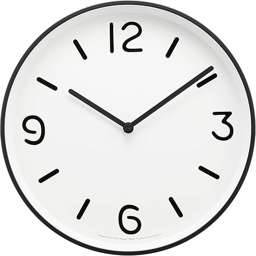 Lemnos Mono Clock White LC10-20A WH