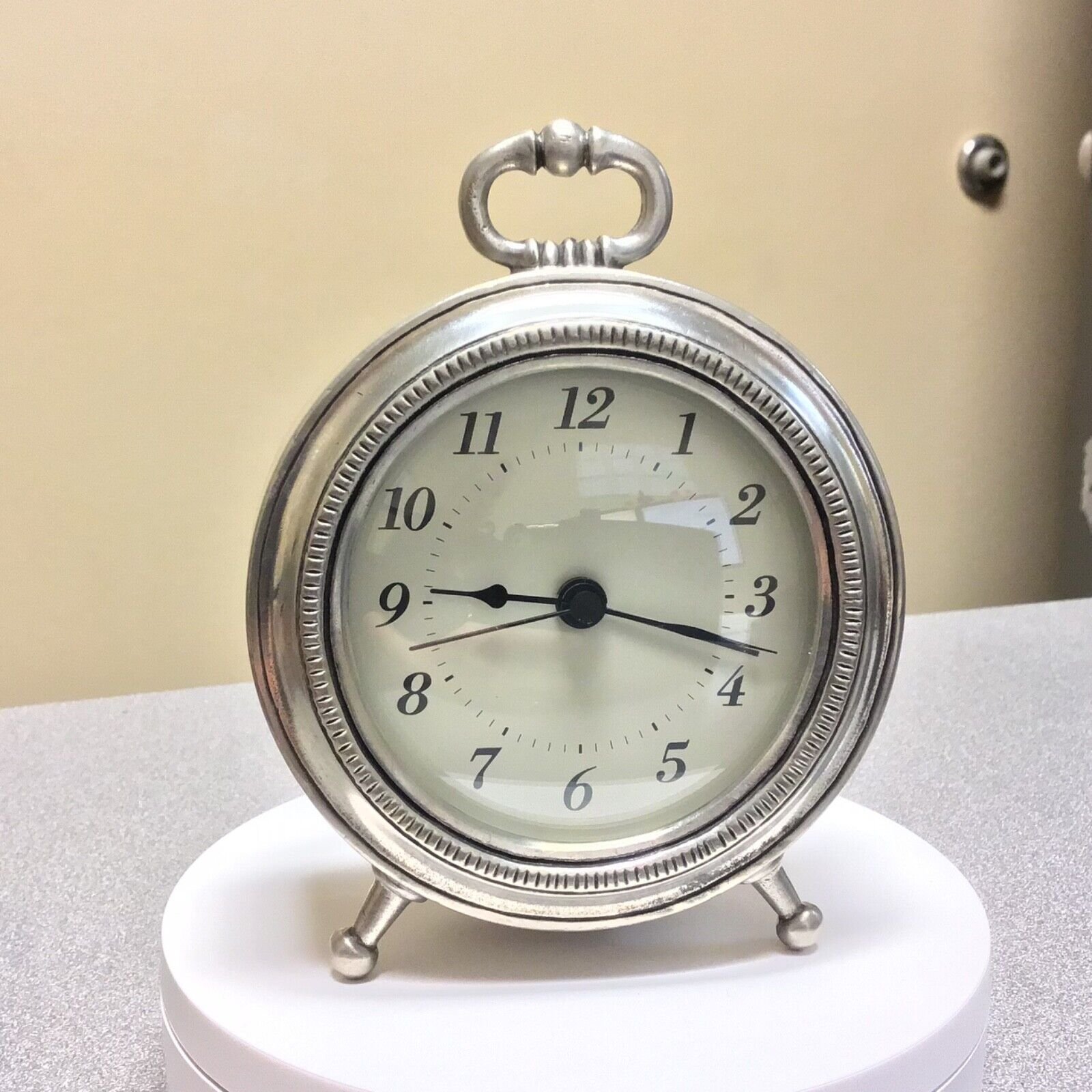 Match Pewter Toscana Alarm Clock