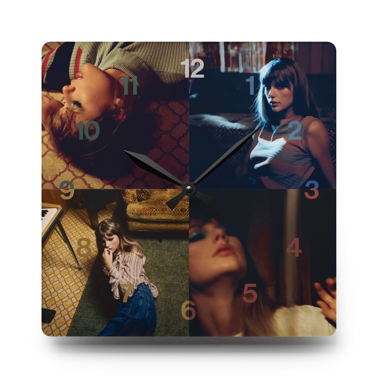 Meet me at Midnight Wall Clock