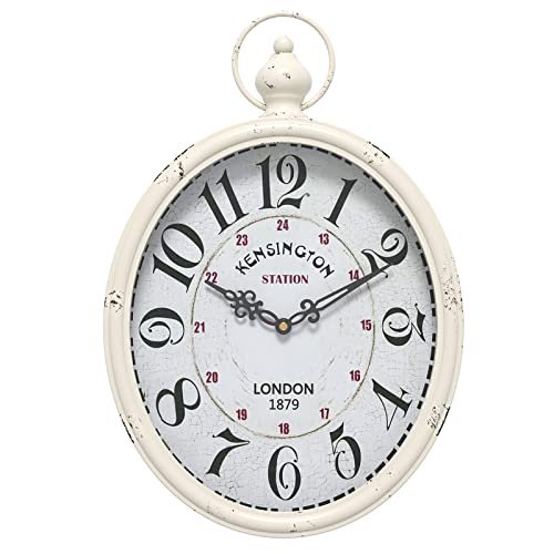 Best White Oval Vintage Wall Clocks