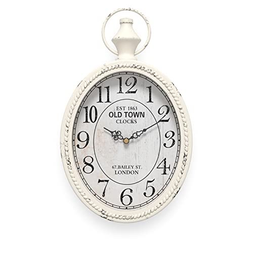 Best White Oval Vintage Wall Clocks