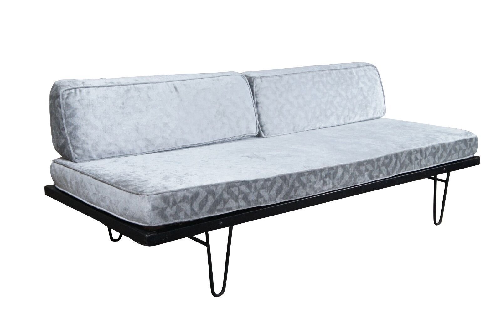 Mid Century Modern George Nelson Herman Miller Hairpin Leg Daybed Sofa
