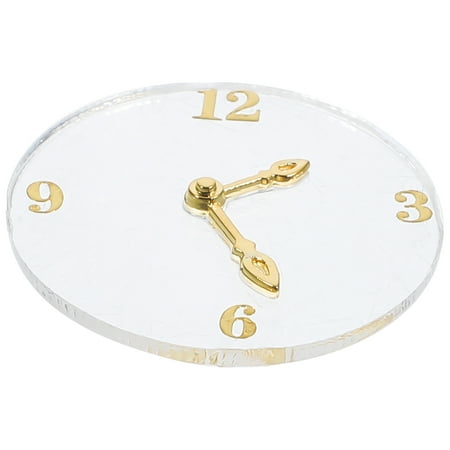 Miniature Wall Clock Models Miniatures Wall Time Clock Tiny Furniture Mini Wall Clock