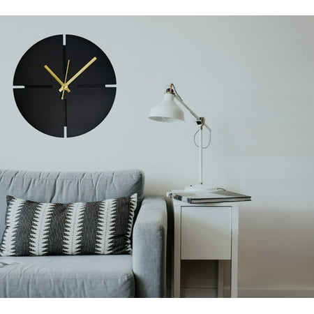 Minimalist Large Wooden Wall Clock - Modern Wood Wall Clock - Clock For Wall - Oversize Wall Call - Mid Century Modern Wall Clock