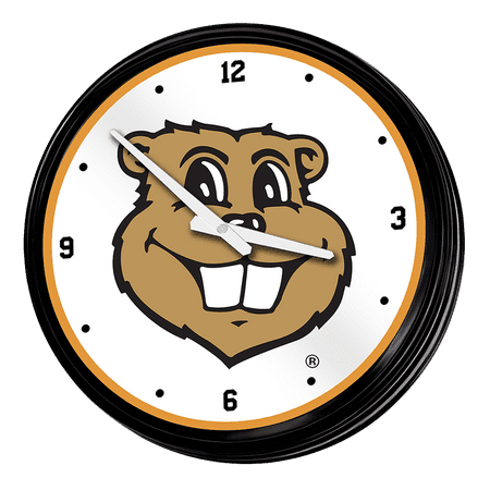 Minnesota Golden Gophers: Goldy - Retro Lighted Wall Clock