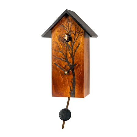 Modern quartz Cuckoo Clock with cuckoo call