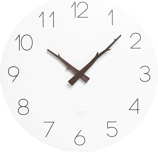 mooas Flatwood Wall Clock,12