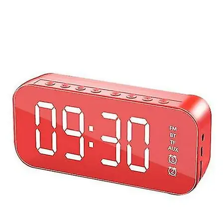 Multifunctional Led Digital Alarm Clock, Bluetooth Speaker, Bedside Desktop Luminous Electronic Music Box