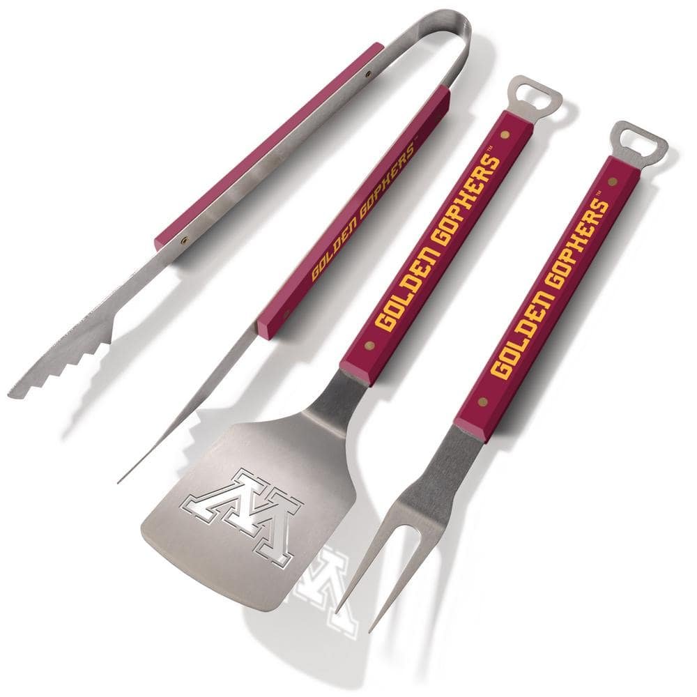 NCAA Minnesota Golden Gophers Spirit Series 3-Piece BBQ Set