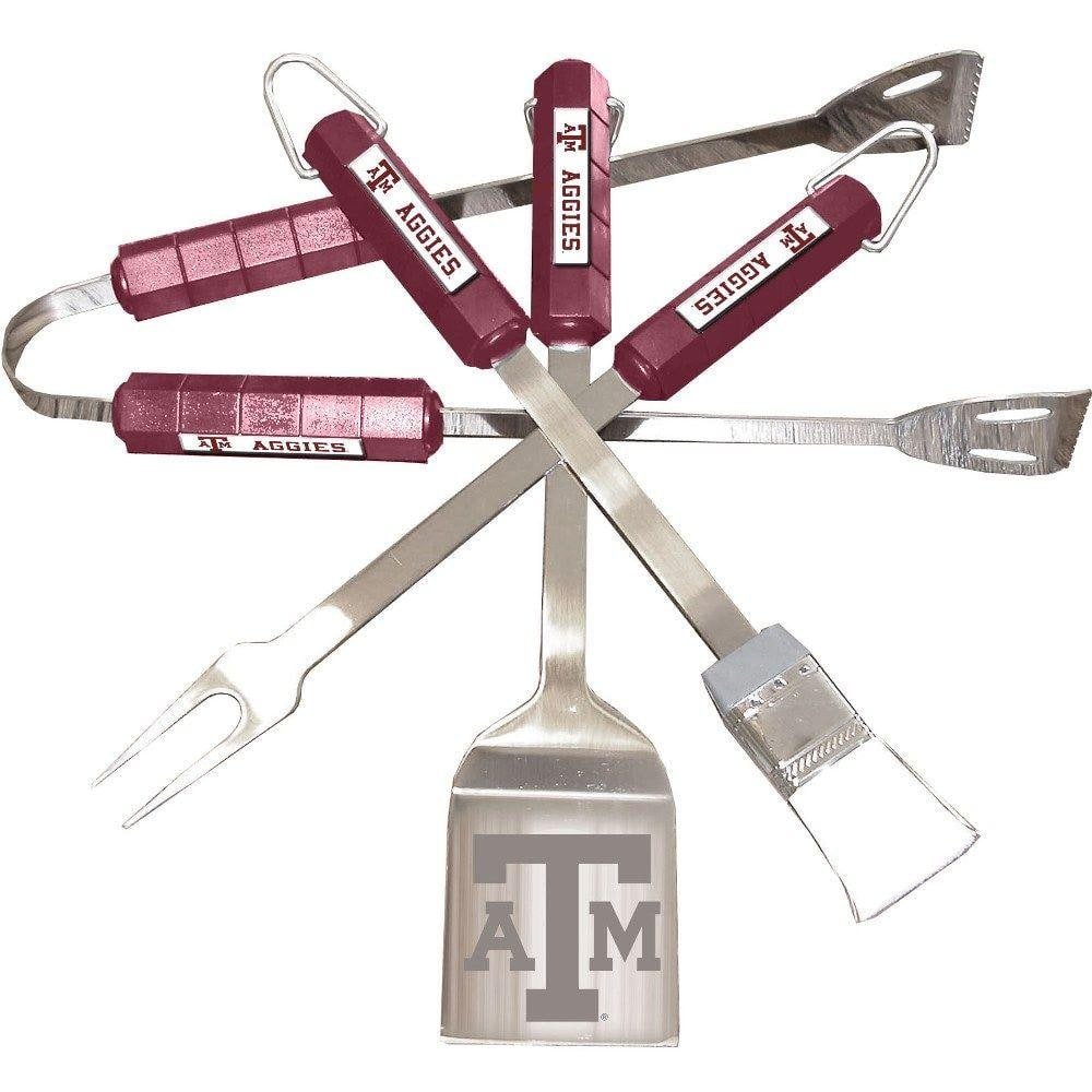 NCAA Texas A&M Aggies 4-Piece Grill Tool Set
