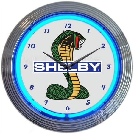 Neonetics Shelby Cobra Ford 15'' Wall Clock