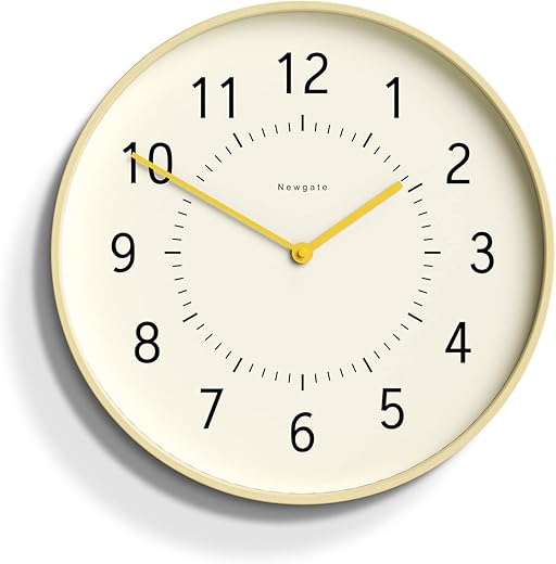 Best Yellow Large Wood Wall Clocks