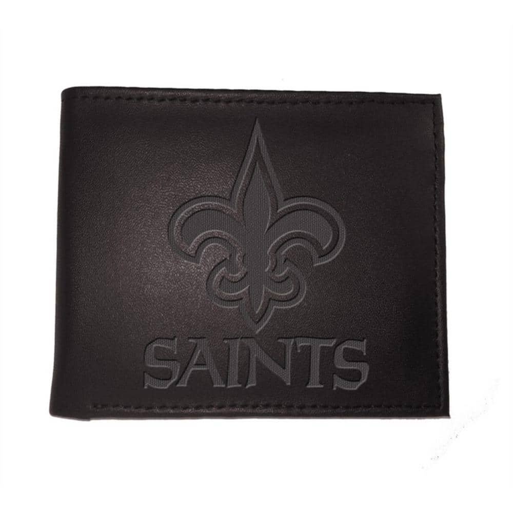 New Orleans Saints NFL Leather Bi-Fold Wallet