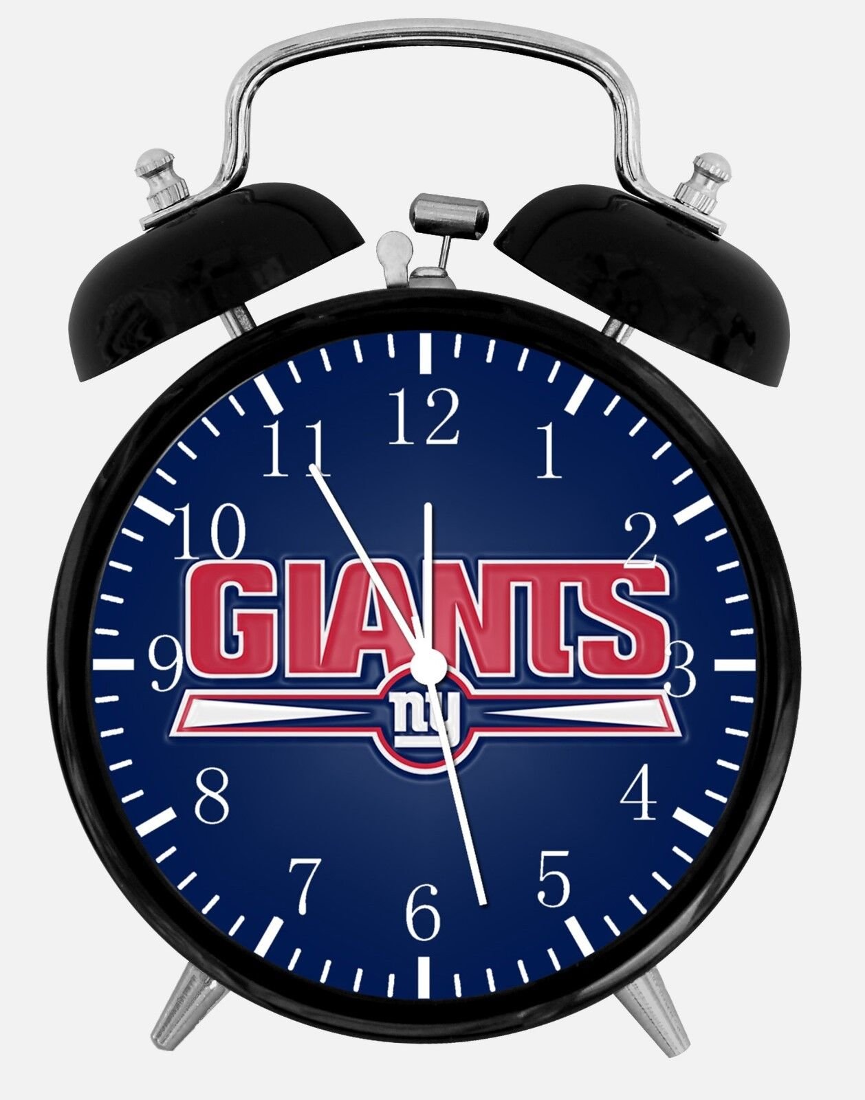 New York Giants Alarm Desk Clock 3.75" Home or Office Decor E442 Nice For Gift