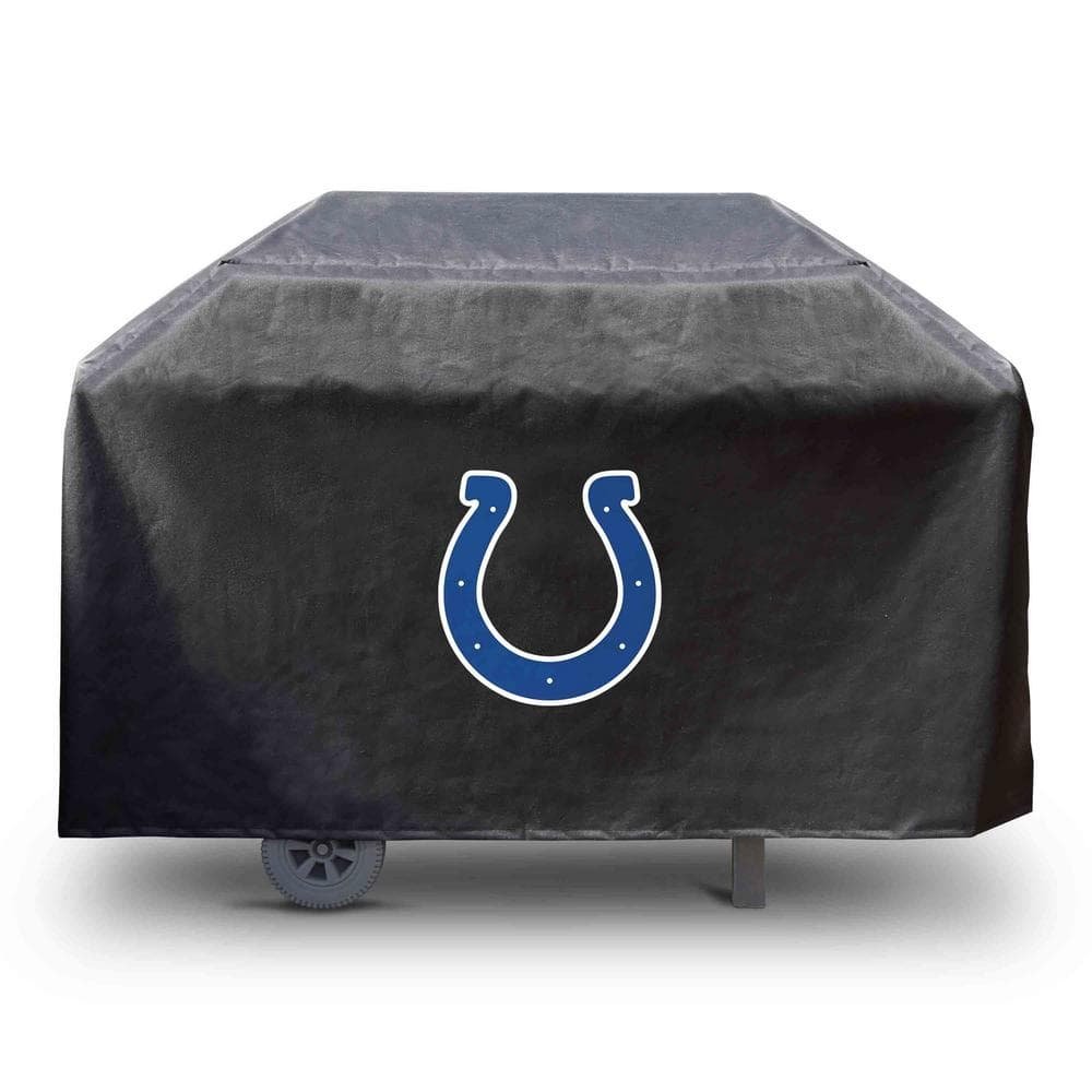 NFL-Indianapolis Colts Rectangular Black Grill Cover - 68 in. x 21 in....