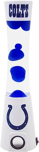 NFL Indianapolis Colts 16.5 Magma Lamp Speaker – Ultimate Game Day & Everyday Fan Essential