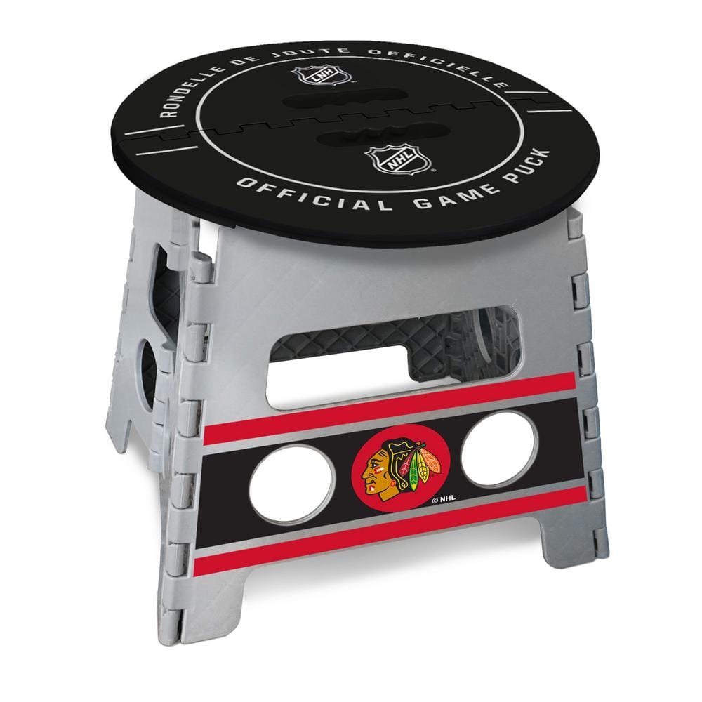 NHL Chicago Blackhawks Plastic Folding Step Stool