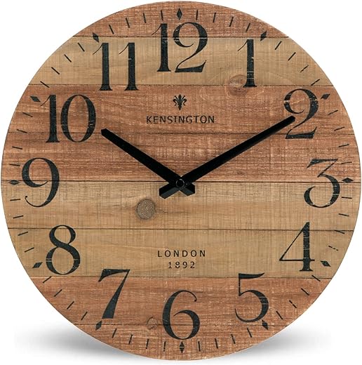 Best Wildon Home Sammi Wood Clocks