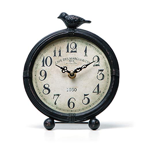 Best Metal Bird Desk Clocks