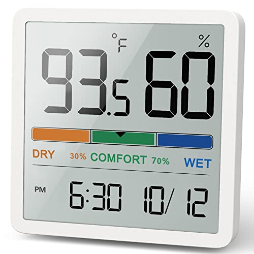 Best Digital Thermometer And Humidity Clocks