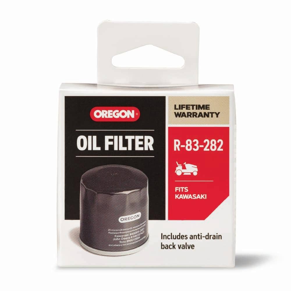 Oil Filter for Riding Mowers, Kawasaki: FH381-721V, FH601-770D, FJ180V and FX751-1000V; for...