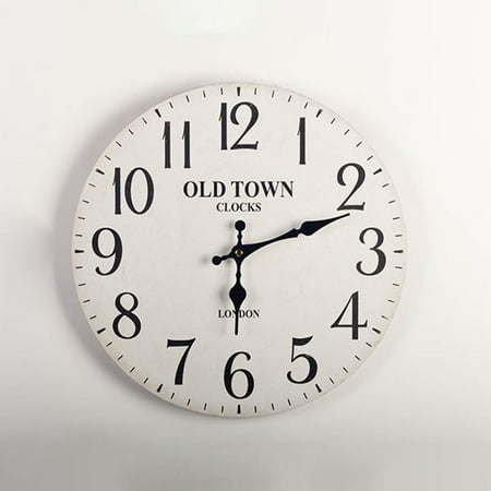 Old Town Clocks London With Large Numbers Wall Clock