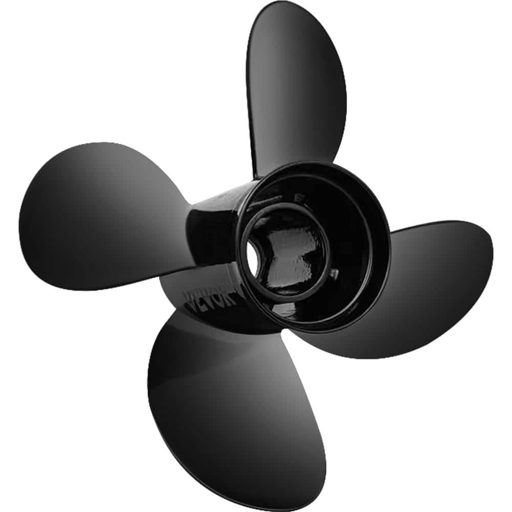 Outboard Propeller, Replace for OEM 48-8M0084495,4 Blades 14 in. x 19 in....