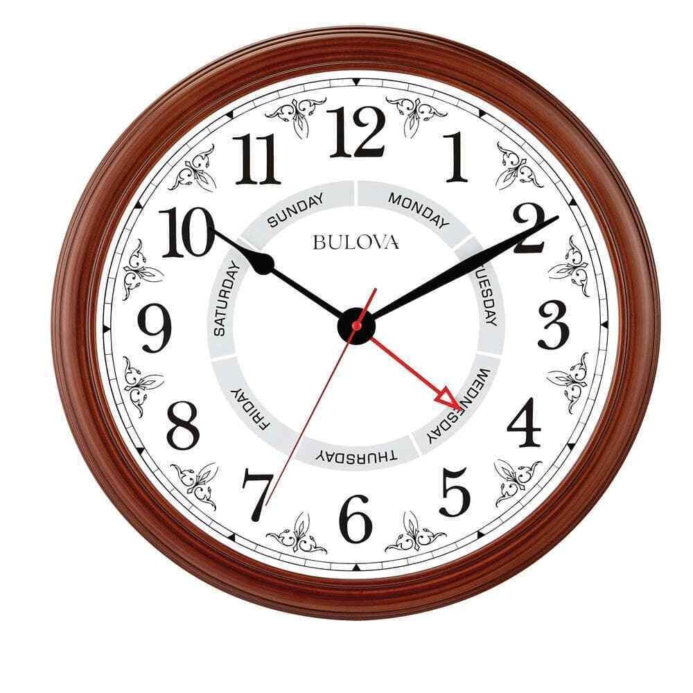 Oversized 18 in. Old School Cool Wall Clock with Easy To Read Arabic Numerals