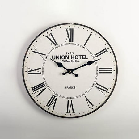 Paris Union Hotel 159 Rue Du Boc France Wall Clock