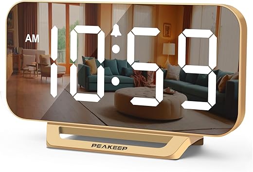 Best Gold Desk Alarm Clocks