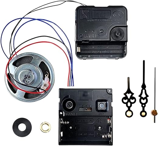 Pendulum Clock Movement with Music Chime Box Quartz Mechanism Pendulum Drive Units DIY Clock Accessory Kits