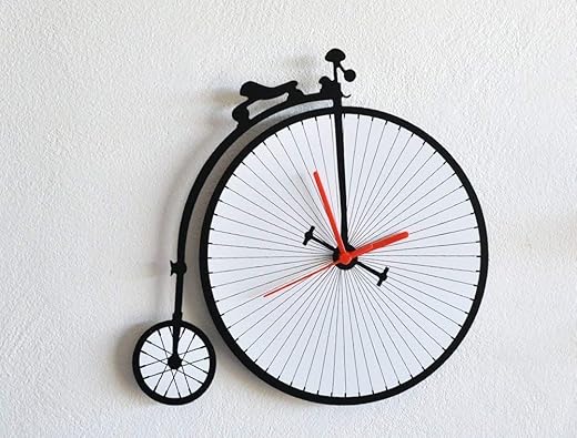 Penny Farthing Vintage Bicycle - Wall Clock